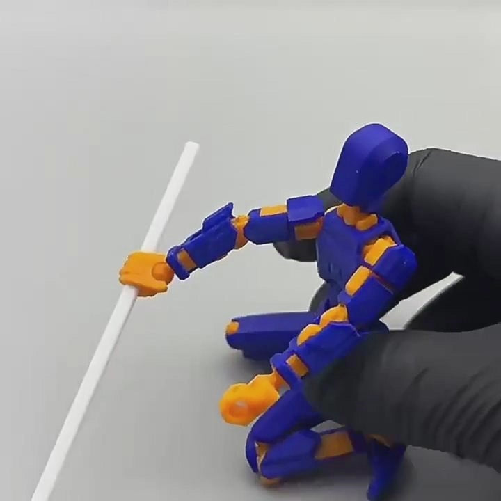 3D Printed DIY Multi-Jointed Action Figure