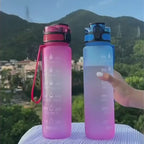 Motivational Time Marker Water Bottle