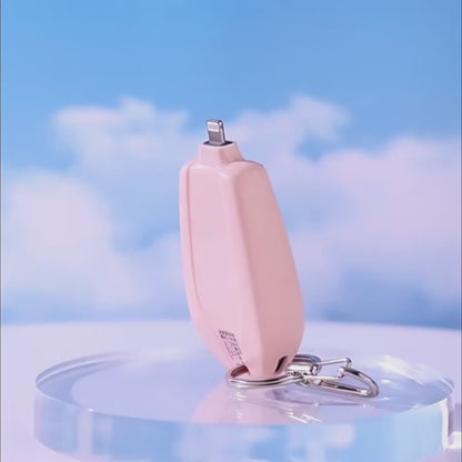 Mini Emergency Powerbank Keychain – 1500mAh