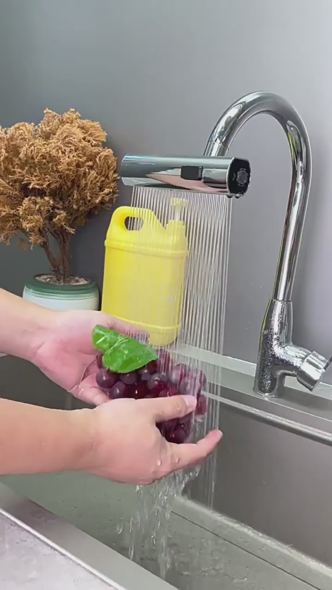 Waterfall Faucet Nozzle Extension