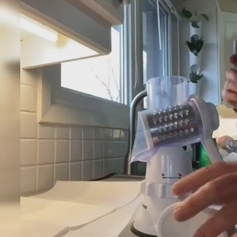 QuickSpin Kitchen Slicer & Grater