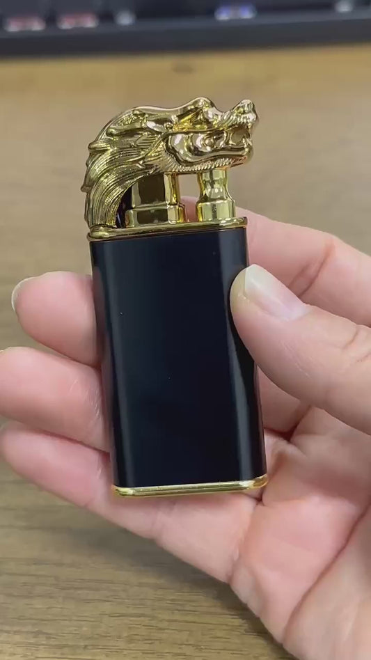 Metal Butane Lighter – Dual Flame Design