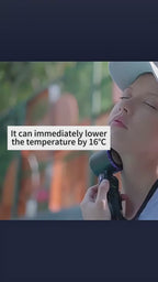 IceCool Folding Handheld Fan